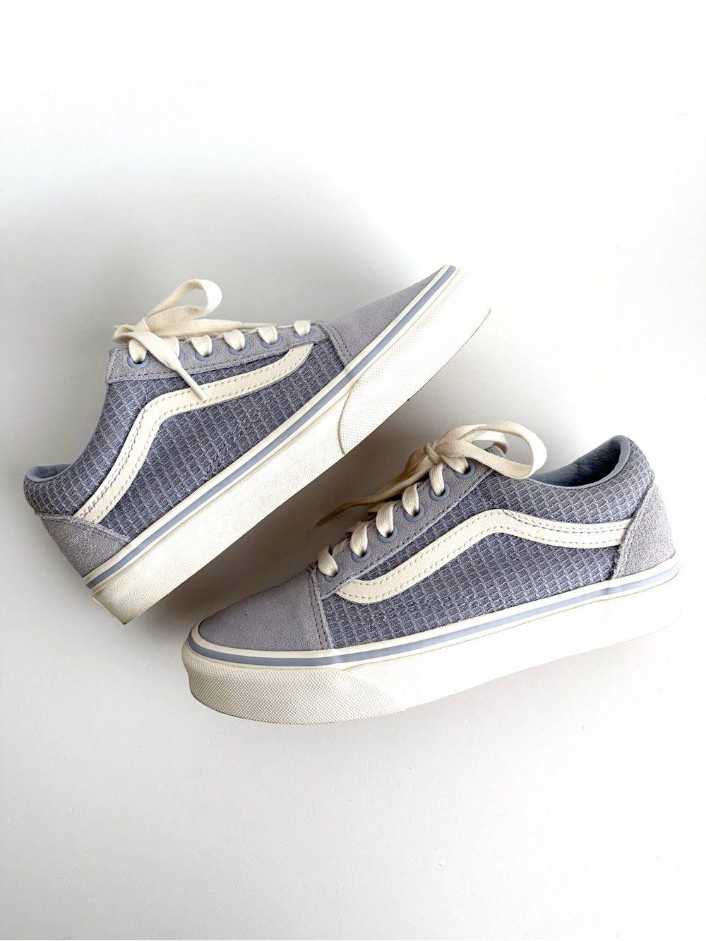 Vans | Old Skool Suede Multi Woven Zen Blue Sneakers